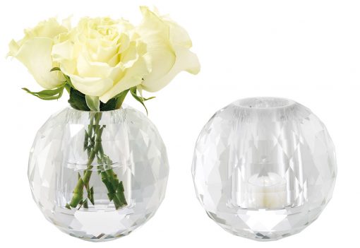 Crystal Vase / Tealight Holder-0